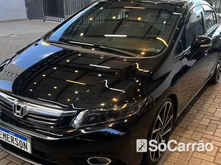 Honda CIVIC LXL 1.8 16V MT na cor Preta em Curitiba / PR - 6720401