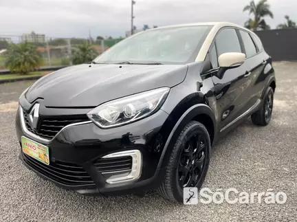 Renault CAPTUR ZEN 1.6 16V SCE na cor Preta em Criciúma / SC - 6609950