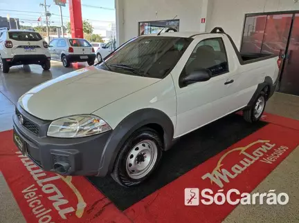 Fiat STRADA CS HARD WORKING 1.4 8V na cor Branca em São José dos Pinhais / PR - 6919074