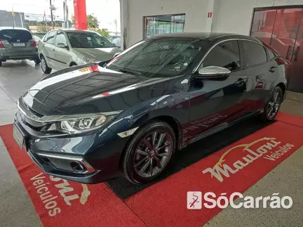 Honda CIVIC G10 EX 2.0 16V CVT na cor Azul em São José dos Pinhais / PR - 6951545