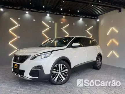 Peugeot 5008 GRIFFE 1.6 THP 16V AT6 na cor Branca em Curitiba / PR - 6157037