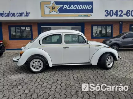 Volkswagen FUSCA 1600 na cor Branca em Curitiba / PR - 6541161