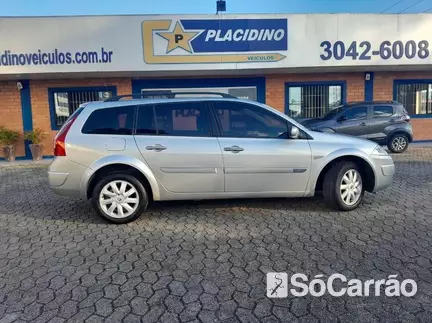 Renault MEGANE GRAND TOUR DYNAMIQUE 1.6 16V HIFLEX na cor Prata em Curitiba / PR - 6624540