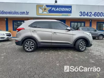 Hyundai CRETA ACTION 1.6 16V AT6 na cor Prata em Curitiba / PR - 6709695