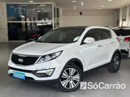 KIA SPORTAGE 2.0 16V AT na cor Branca em Colombo / PR - 6926513