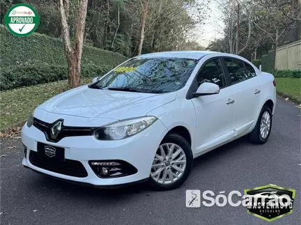 Renault FLUENCE DYNAMIQUE 2.0 16V CVT HIFLEX na cor Branca em Curitiba / PR - 6775200