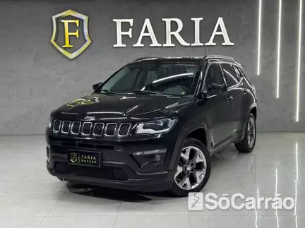 JEEP COMPASS LONGITUDE 4X2 2.0 16V AT6 na cor Preta em Curitiba / PR - 6775047