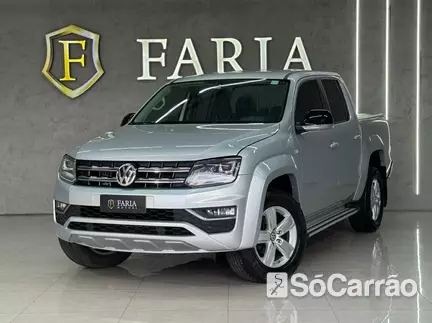 Volkswagen AMAROK CD HIGHLINE 4X4 2.0 BI-TDI AT na cor Prata em Curitiba / PR - 6853920