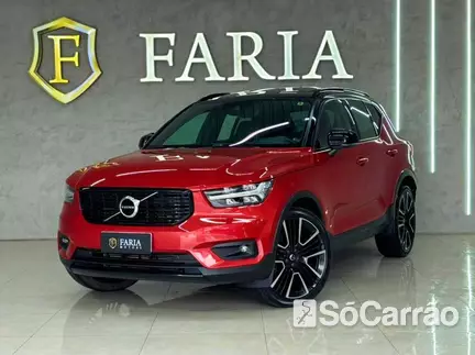 Volvo XC40 T5 R-DESIGN 2.0 TB AT na cor Vermelha em Curitiba / PR - 6956732