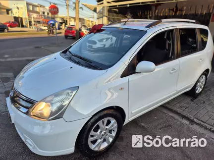 Nissan LIVINA S 1.8 16V AT na cor Branca em Curitiba / PR - 6313639