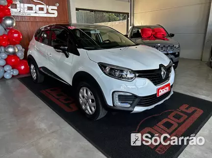 Renault CAPTUR ZEN 1.6 16V SCE CVT X-TRONIC na cor Branca no Gravataí / RS - 6954695