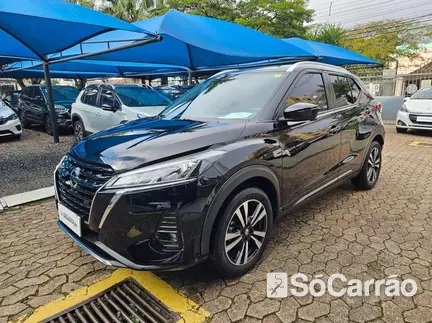 Nissan KICKS ADVANCE 1.6 16V CVT na cor Preta no Porto Alegre / RS - 6802225