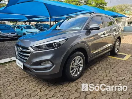 Hyundai NEW TUCSON GLS 1.6 16V TB AT na cor Cinza no Porto Alegre / RS - 6802234