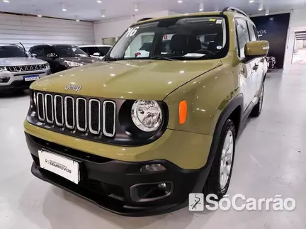 JEEP RENEGADE 1.8 16V AT6 na cor Verde no Porto Alegre / RS - 6802237