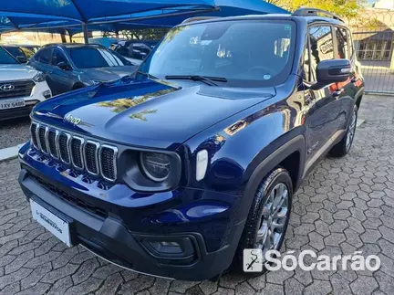 JEEP RENEGADE LONGITUDE 1.3 T270 TB AT6 na cor Azul no Porto Alegre / RS - 6802280