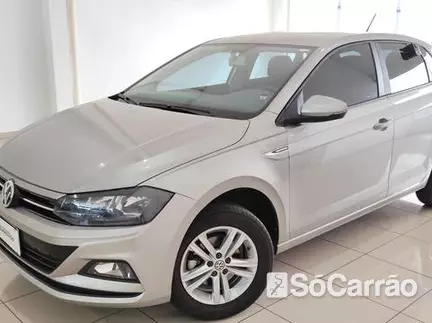 Volkswagen POLO COMFORTLINE 170 1.0 12V TSI AT6 na cor Prata no Porto Alegre / RS - 6802293