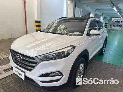 Hyundai TUCSON GLS 4X4 2.7 V6 AT na cor Branca no Porto Alegre / RS - 6849380