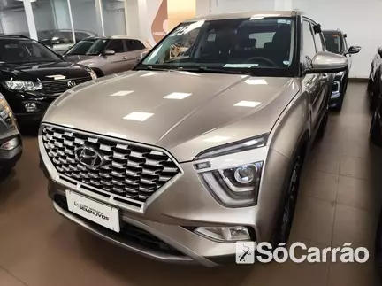 Hyundai CRETA LIMITED 1.0 12V T-GDI AT na cor Prata no Porto Alegre / RS - 6894377