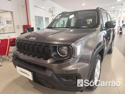 JEEP RENEGADE SPORT 1.3 T270 TB AT6 na cor Cinza no Porto Alegre / RS - 6894398