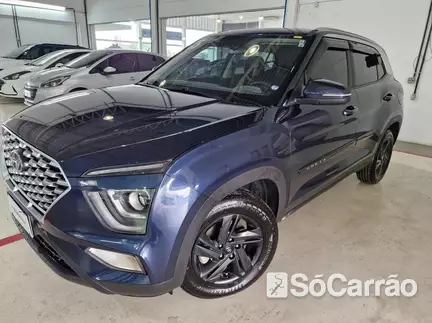 Hyundai CRETA COMFORT 1.0 12V T-GDI AT na cor Azul no Porto Alegre / RS - 6894508