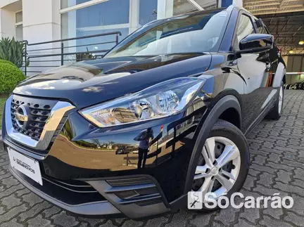 Nissan KICKS S 1.6 16V na cor Preta no Porto Alegre / RS - 6894522