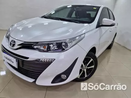 Toyota YARIS SEDAN XLS 1.5 16V CVT na cor Branca no Porto Alegre / RS - 6894554