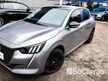 Peugeot 208 STYLE 1.0 MT na cor Prata no Porto Alegre / RS - 6894584