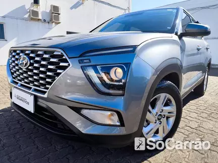 Hyundai CRETA COMFORT 1.0 12V T-GDI AT na cor Cinza no Porto Alegre / RS - 7049111