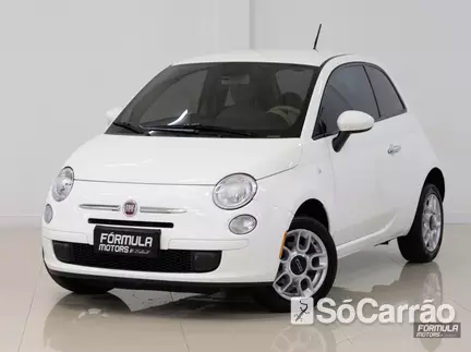 Fiat 500 CULT EVO 1.4 8V na cor Branca no Porto Alegre / RS - 6765677