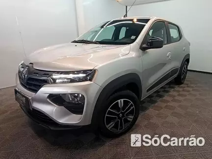 Renault KWID INTENSE 1.0 12V na cor Prata em Curitiba / PR - 6548619