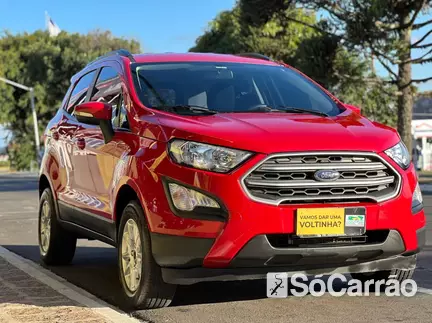 Ford ECOSPORT SE 1.5 12V na cor Vermelha em Ponta Grossa / PR - 6658982