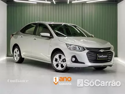 Chevrolet ONIX PLUS LTZ 1.0 TB 12V MT6 na cor Prata em Curitiba / PR - 6716416