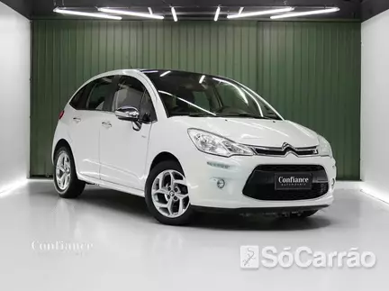 Citroen C3 EXCLUSIVE 1.6 16V na cor Branca em Curitiba / PR - 6742994
