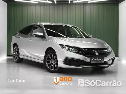 Honda CIVIC G10 LX 2.0 16V CVT na cor Prata em Curitiba / PR - 6835085