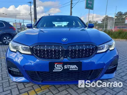 BMW 330E M SPORT 2.0 TB HYBRID na cor Azul em Curitiba / PR - 6655250