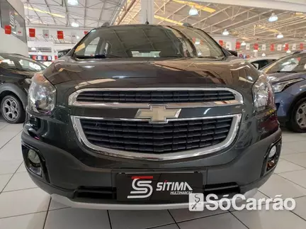 Chevrolet SPIN ACTIV 1.8 8V ECO AT6 na cor Preta em Curitiba / PR - 6893817