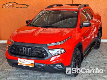 Fiat TORO ULTRA 4X4 2.0 16V AT9 na cor Vermelha em Curitiba / PR - 6590411