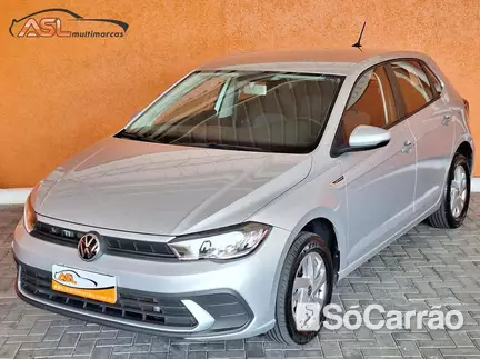 Volkswagen POLO COMFORTLINE 170(VOLKSWAGENPLAY) 1.0 12V TSI AT6 na cor Prata em Curitiba / PR - 6782453