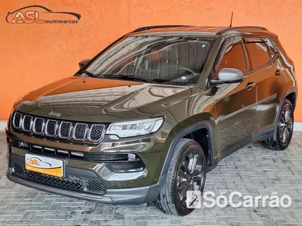 JEEP COMPASS 80 ANOS 4X2 1.3 TB AT6 na cor Verde em Curitiba / PR - 6902066