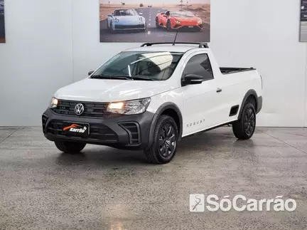 Volkswagen SAVEIRO CS ROBUST(COMPLETO ROBUST) G6 1.6 8V na cor Branca em Colombo / PR - 6824099