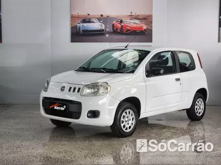 Fiat UNO VIVACE 1.0 8V EVO na cor Branca em Colombo / PR - 6855266