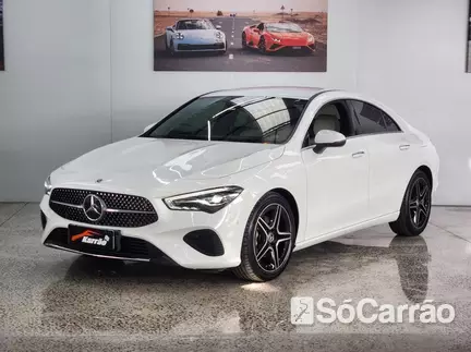 Mercedes CLA 200 1.6 TB FF na cor Branca em Colombo / PR - 6934597