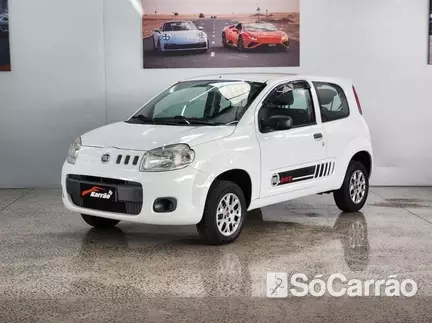 Fiat UNO ATTRACTIVE 1.0 6V na cor Branca em Colombo / PR - 6942925