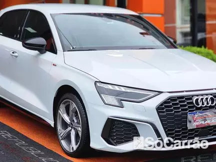 Audi A3 SPORTBACK 2.0 16V TFSI na cor Branca em Curitiba / PR - 6617021