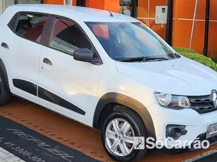 Renault KWID ZEN 1.0 12V na cor Branca em Curitiba / PR - 6693328