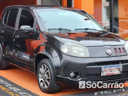 Fiat UNO ATTRACTIVE 1.4 8V EVO na cor Preta em Curitiba / PR - 6769966