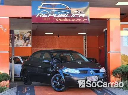 Renault MEGANE SEDAN DYNAMIQUE 2.0 16V AT na cor Preta em Curitiba / PR - 6789002
