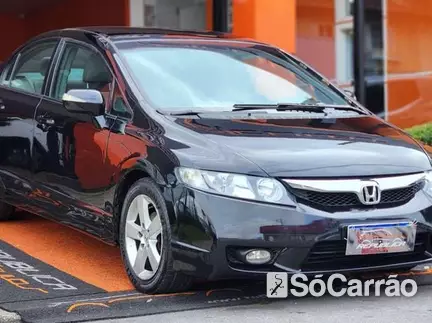 Honda CIVIC LXS 1.8 16V MT na cor Preta em Curitiba / PR - 6810146