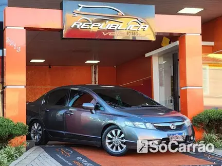 Honda CIVIC LXS 1.8 16V MT na cor Cinza em Curitiba / PR - 6811516