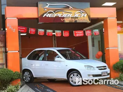 Chevrolet CLASSIC 1.0 VHC-E 8V FLEXPOWER na cor Branca em Curitiba / PR - 6834002